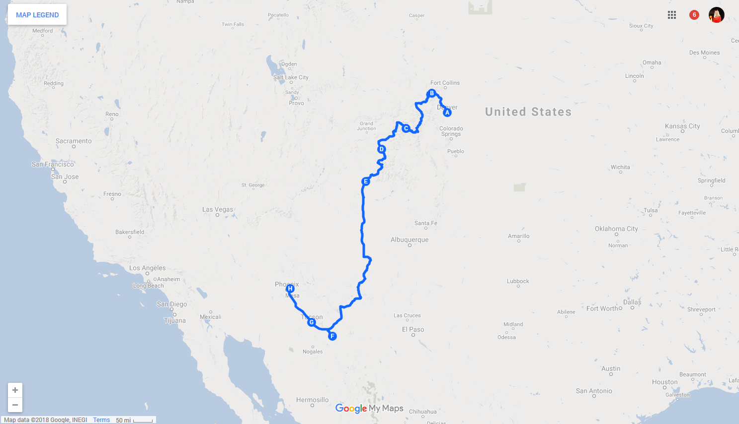 Kurven, Kaktus, Cowboy-Country